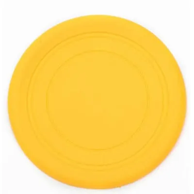 1pcs Funny Silicone Flying Saucer Dog Cat Toy Dog Game Flying Discs Resistant Chew Puppy Training Interactive Pet Supplies