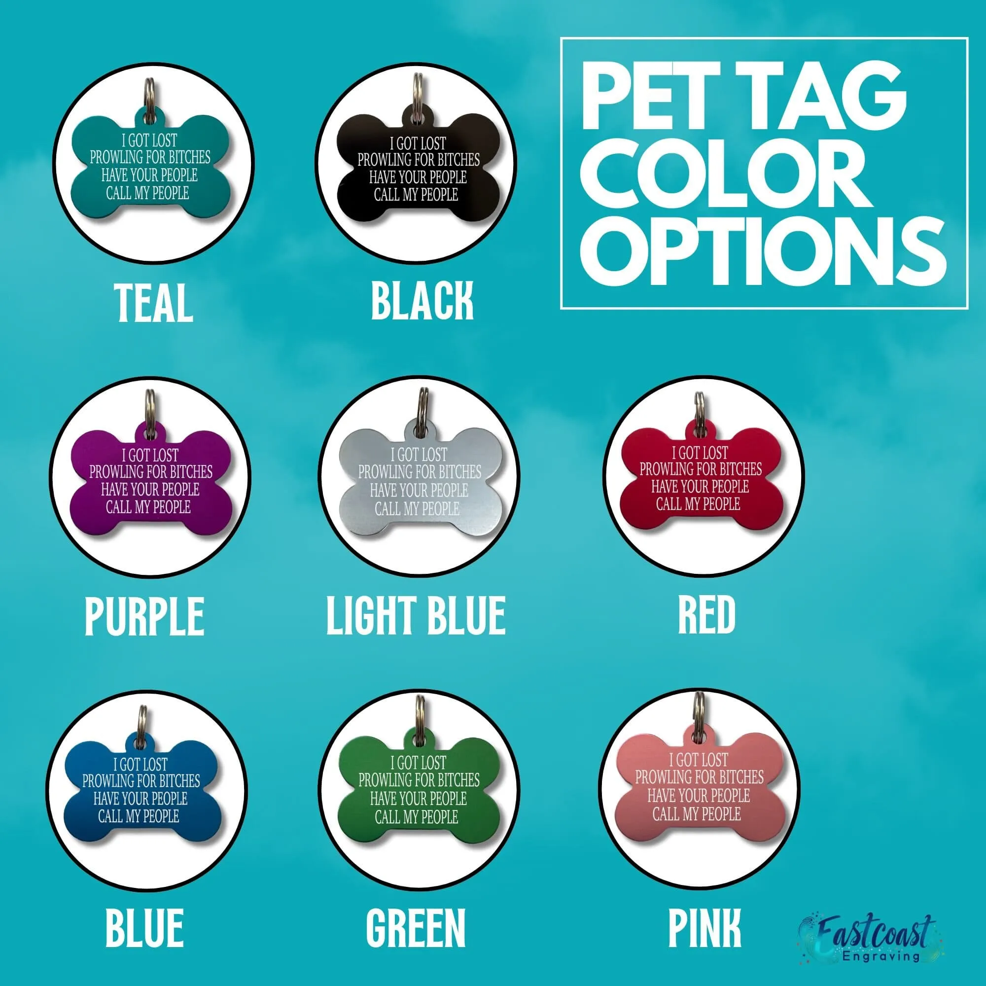 Best Funny Pet Tags – Custom Engraved Dog Name Tags
