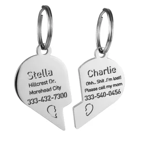 BFF Dog ID Tag