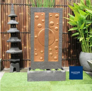 BUBBLE COPPER WALL WATER FOUNTAIN