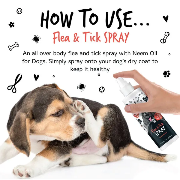 Bugalugs Dog Flea & Tick Spray 200ml