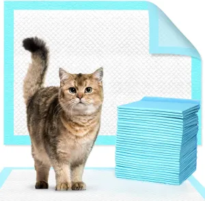 Cat Pads for Breeze Systems 30 Count, Cat Litter Pads Refills Leak-Proof & Super Absorbent, Pee Pads for Cat Litter Box Fresh Lemon Scented