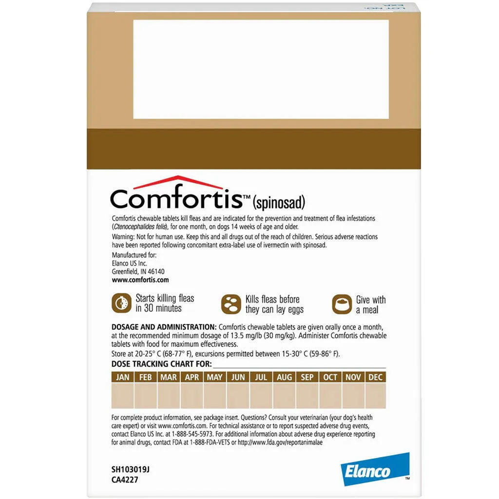 Comfortis for Dogs 60.1-120 lbs