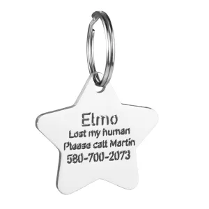 Cute StarDog ID Tag