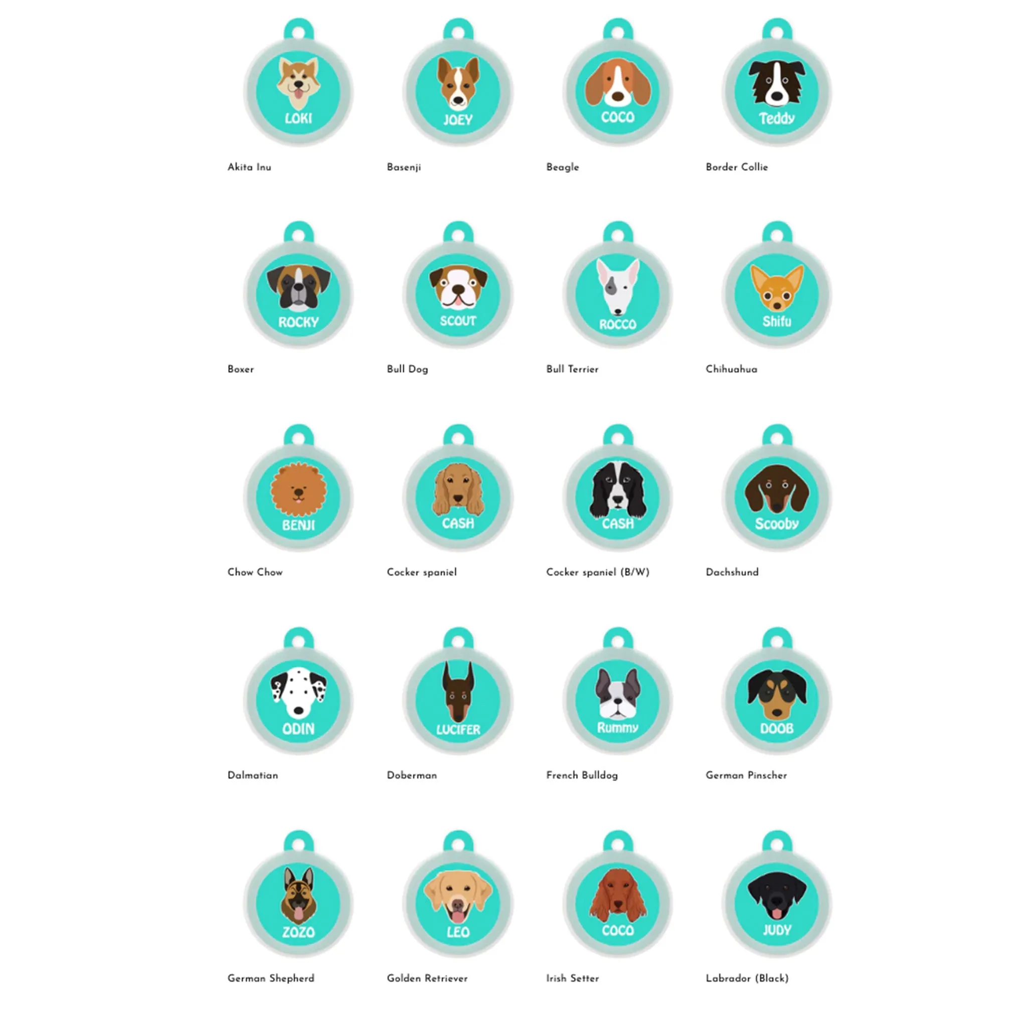 Dog Pet ID Tags