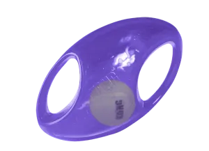 Durable Kong Jumbler Football - Interactive Dog Toy for Active Play