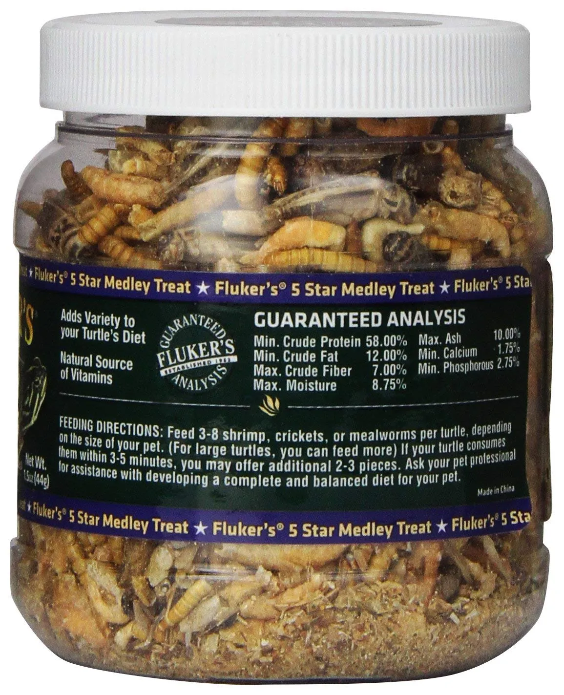 Fluker's Aquatic Turtle Medley Treat 1.5 oz.