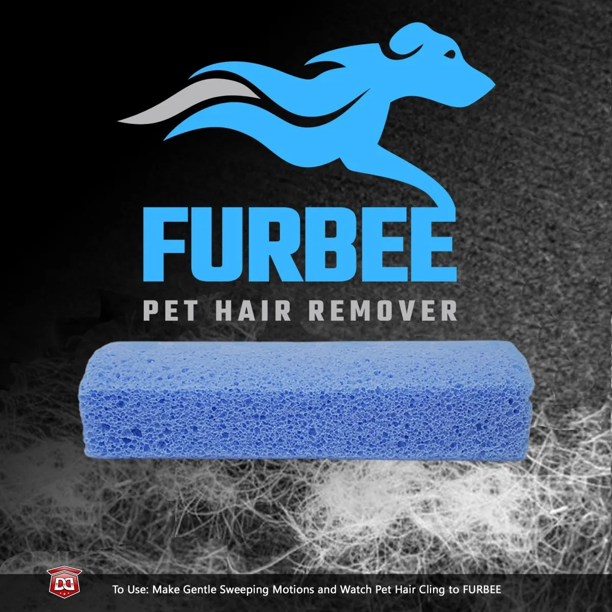 FURBEE Pumice Stone for Dog Hair Removal