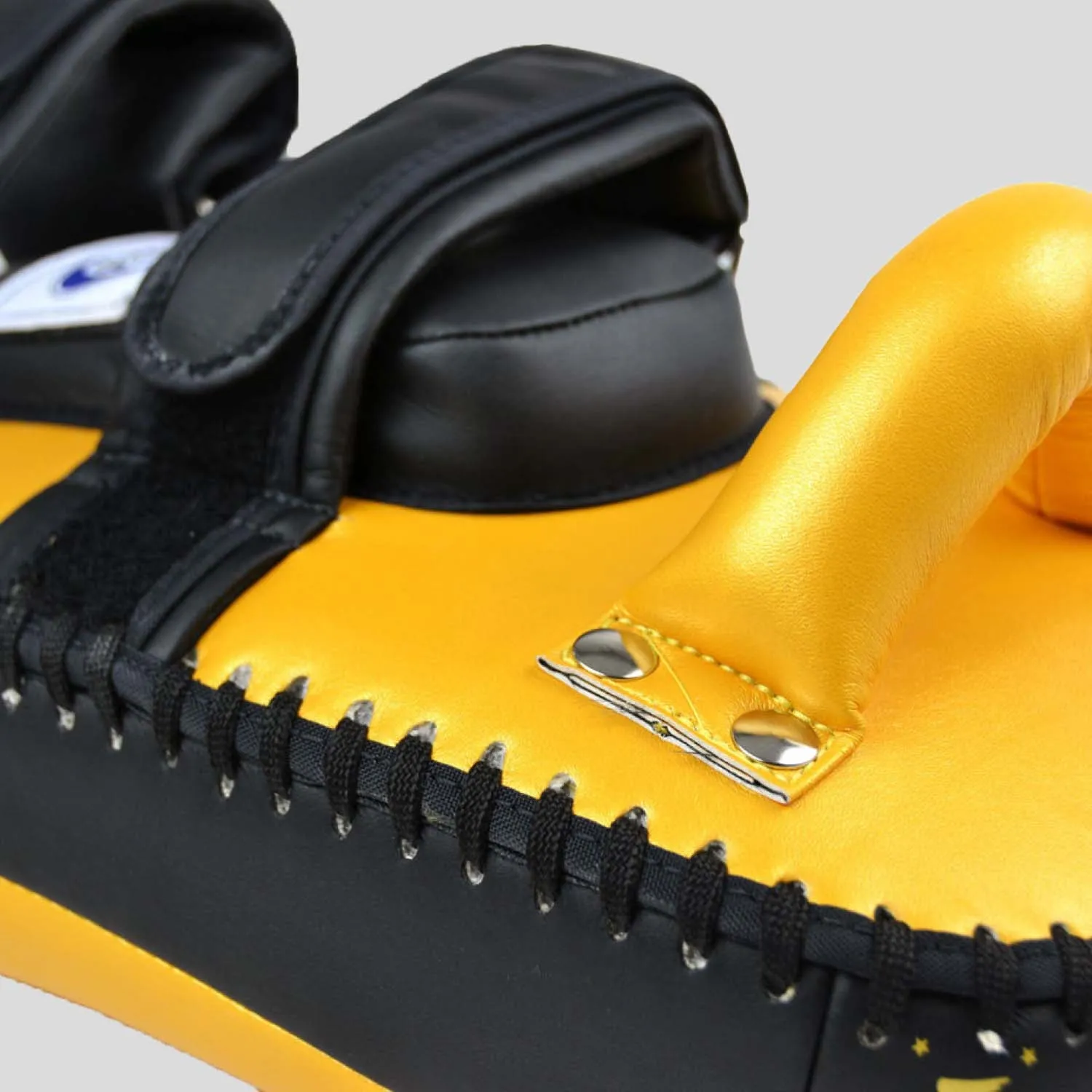 Gold/Black Fairtex KPLC5 Light Weight Thai Kick Pads