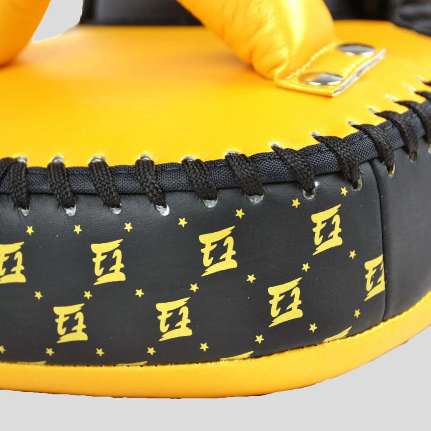 Gold/Black Fairtex KPLC5 Light Weight Thai Kick Pads