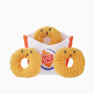 Hugsmart Pet Food Party Onion Ring Interactive Dog Toy