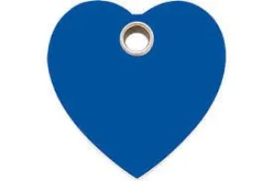 ID Tag - Large Blue Heart