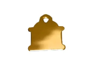 ID Tag - Large Gold Hydrant