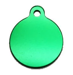 ID Tag - Large Green Circle