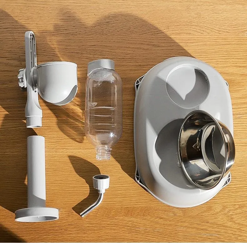 ITEEKE 500ml Pet No Drip Automatic Leak Proof Feeders