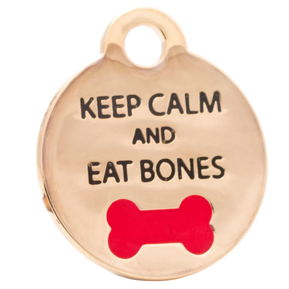 Keep Calm Pet ID Tag