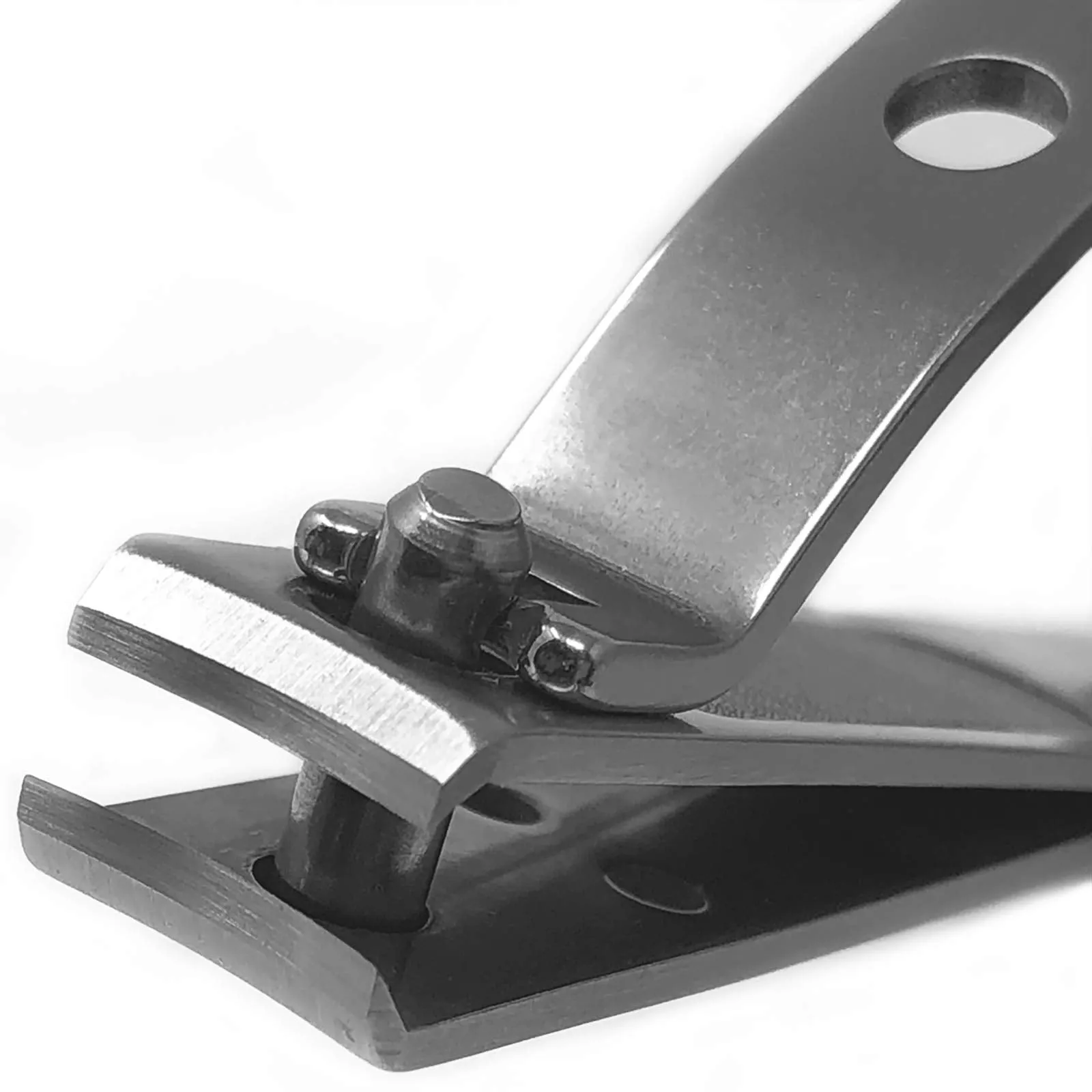 KOHM Nail Clippers for Thick Nails - Heavy-Duty, Stainless Steel, Tough, Professional Toenail Clippers w/ Built-in File - Nail Cutters for Seniors and Adults