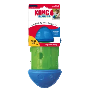 KONG Spin It Treat-Dispensing Toy (Large) – Keep Dogs Engaged & Mentally Stimulated