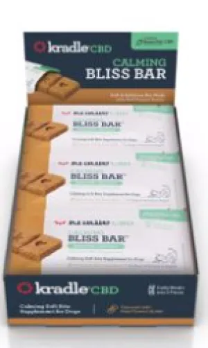 Kradle CBD  BLISS BAR SOFT CHEW - PEANUT BUTTER
