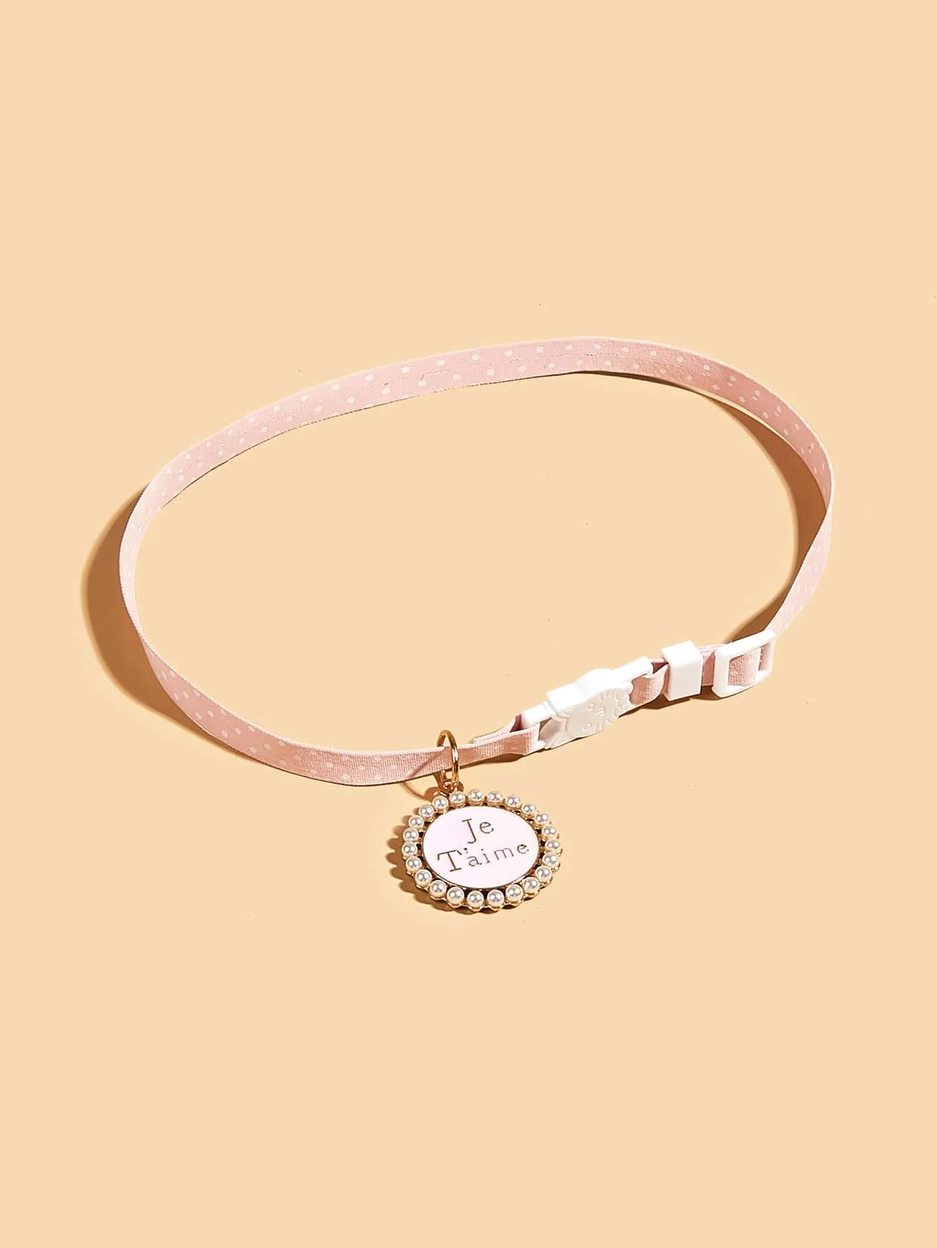 Letter Graphic Pet Collar