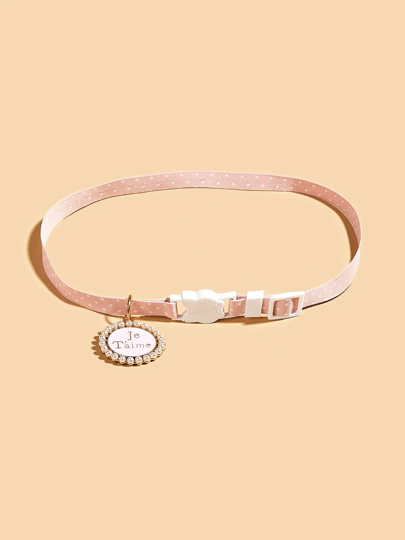 Letter Graphic Pet Collar