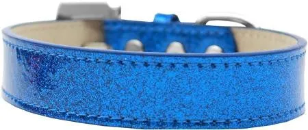 Lincoln Plain Ice Cream Dog Collar Blue Size 16