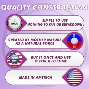 Magnetic Structured Water Device | Natural Softener & Conditioner | Enhances Wine, Coffee, Plant Growth & Pet Hydration | Reduces Scale Build-Up | Eco-Friendly Coaster