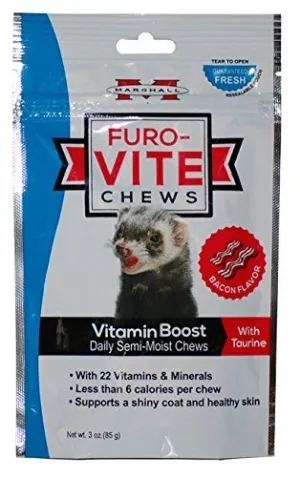 Marshall Furo-Vite Chews for Ferrets - 3 oz