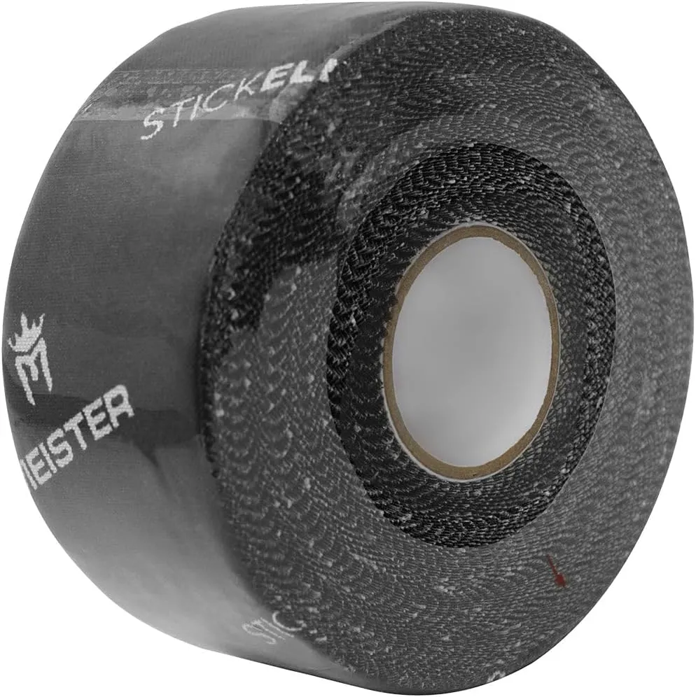 Meister StickElite Professional Porous Athletic Tape - 15yd x 1.5" - Black - 1 Roll
