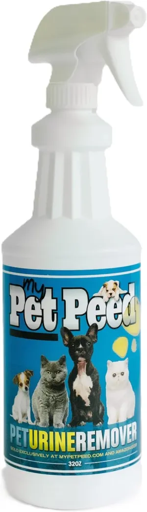 My Pet Peed - Pet Stain & Odor Remover (32oz Spray Bottle)