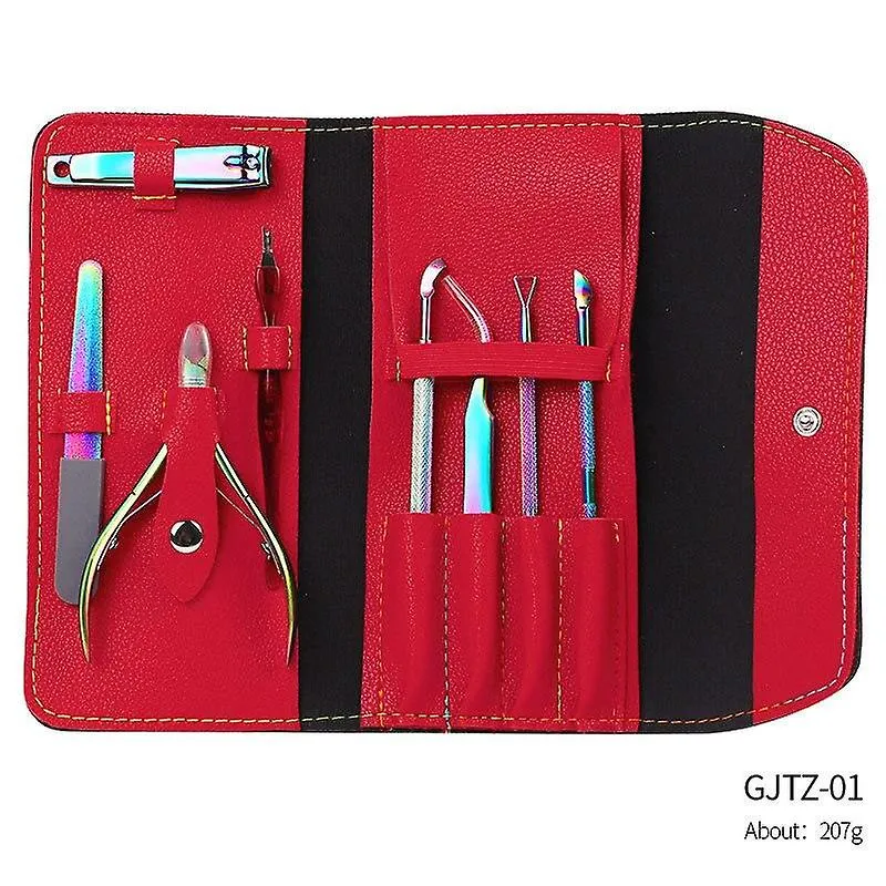 Nail drill accessories manicure nail clipper set color manicure tool pedicure nail scissor clippers|cuticle pushers