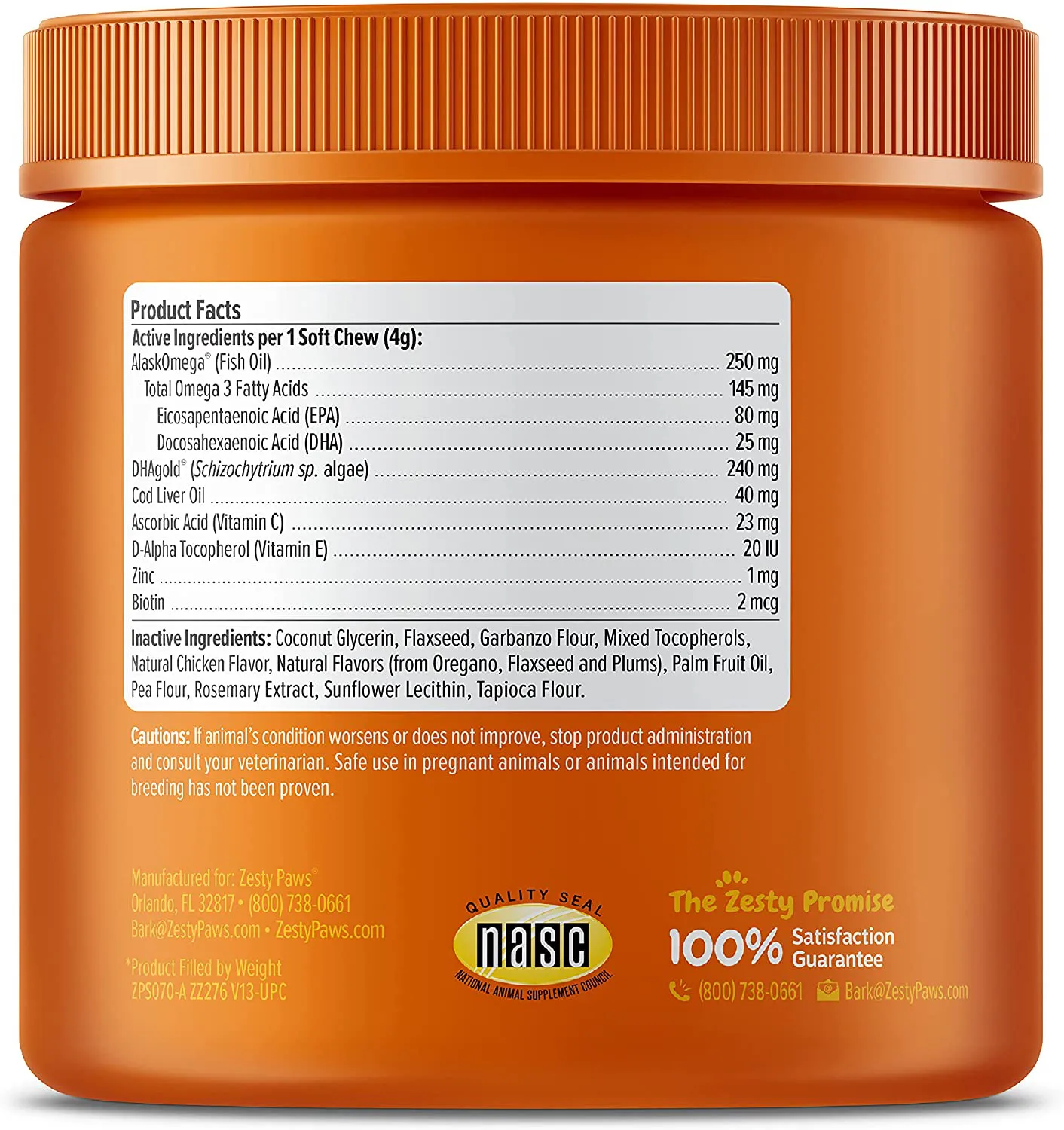 Omega 3 Alaskan Fish Oil Chew Treats for Dogs with AlaskOmega for EPA & DHA Fatty Acids - Itch Free Skin - Hip & Joint Support   Heart & Brain Health