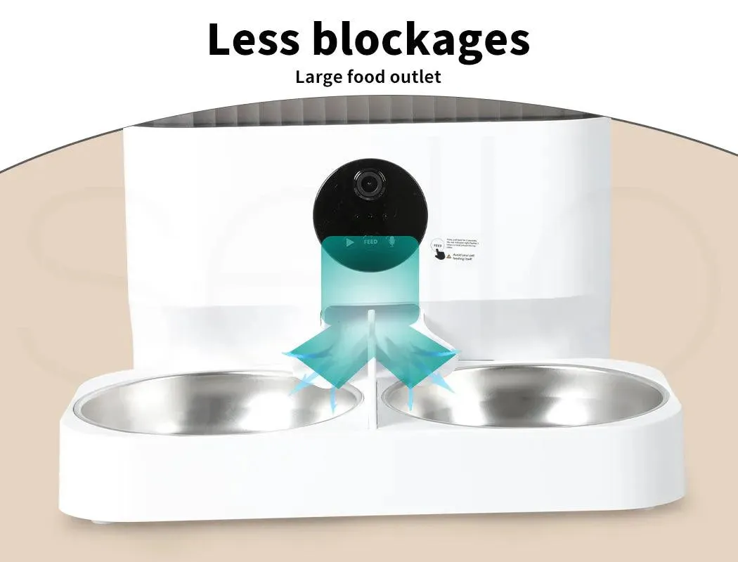 PaWz 7L Smart Pet Feeder with Camera