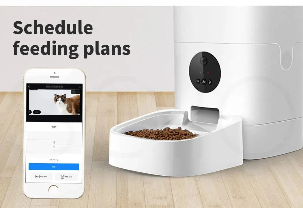 Pawz Pet Smart Feeder with Camera 6L