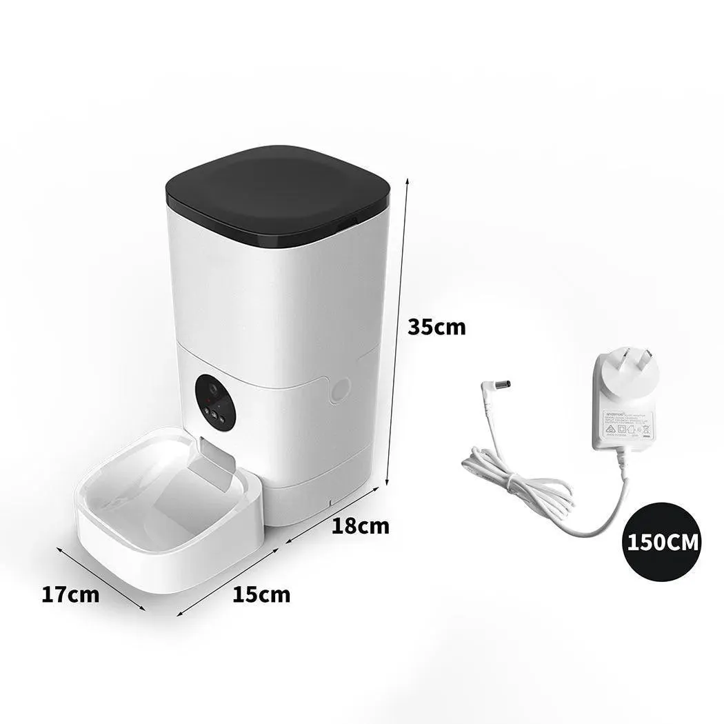 Pawz Pet Smart Feeder with Camera 6L
