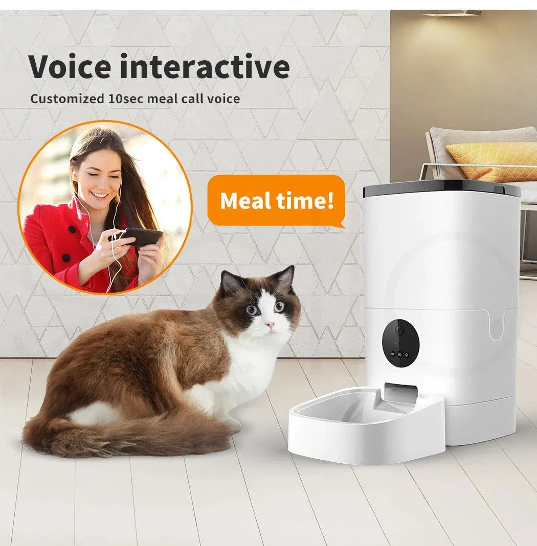 Pawz Pet Smart Feeder with Camera 6L