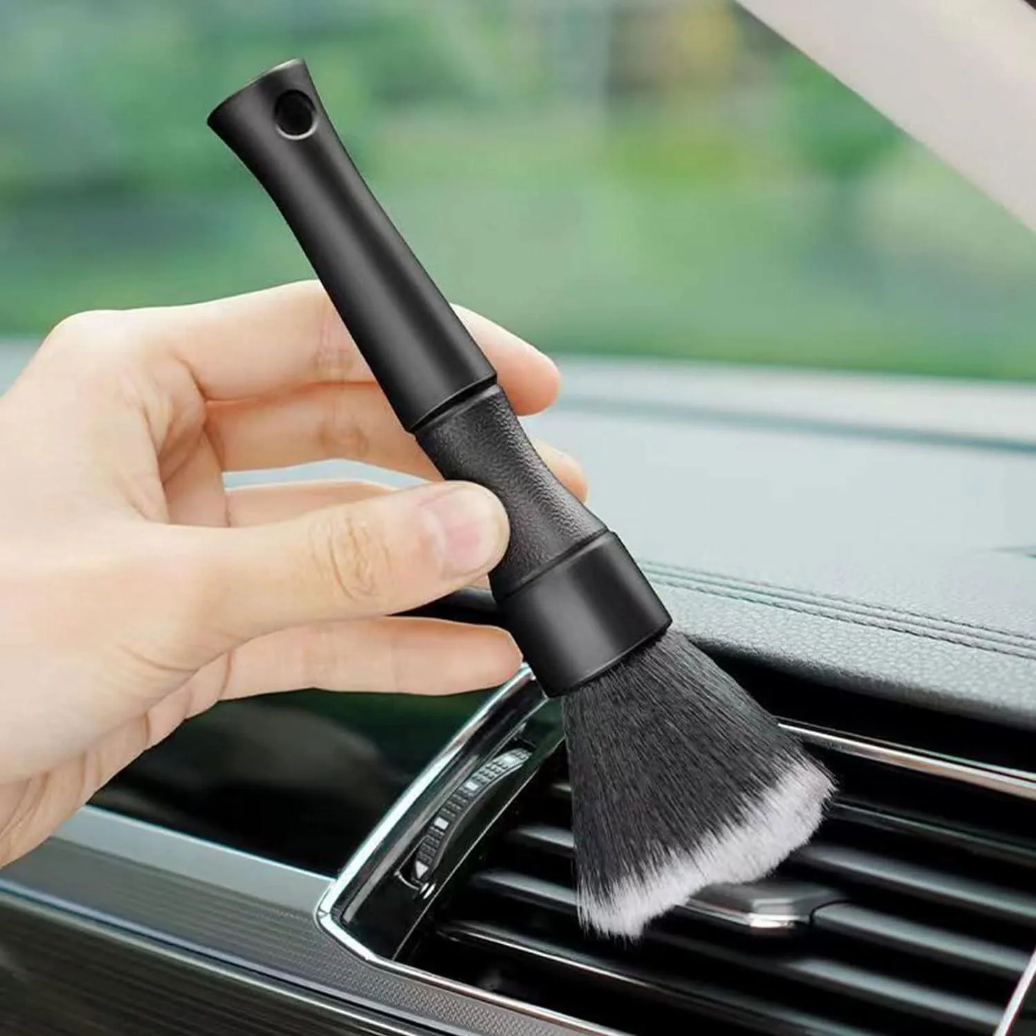 PCC UltraSoft Detailing Brush, Set of 2, Black