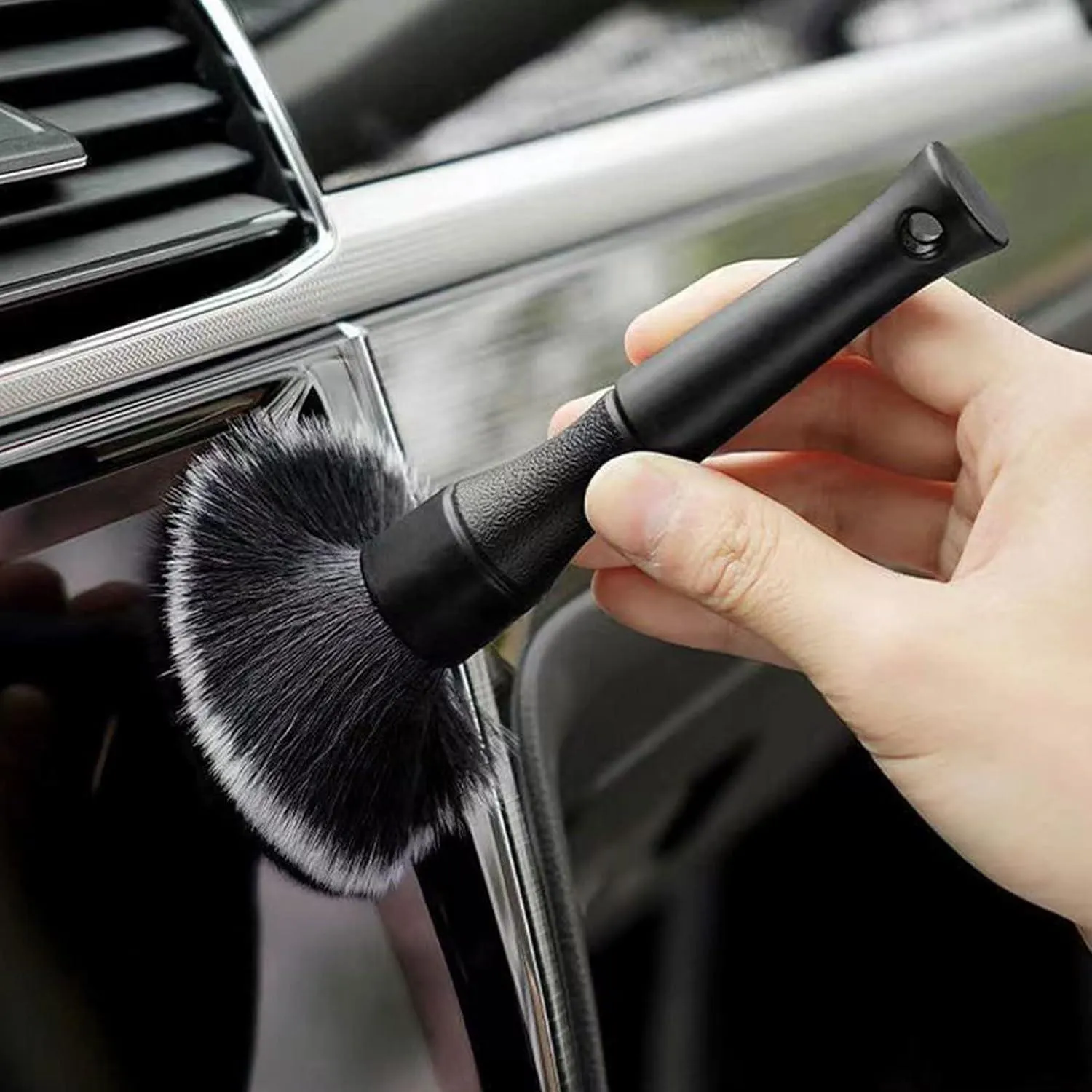 PCC UltraSoft Detailing Brush, Set of 2, Black