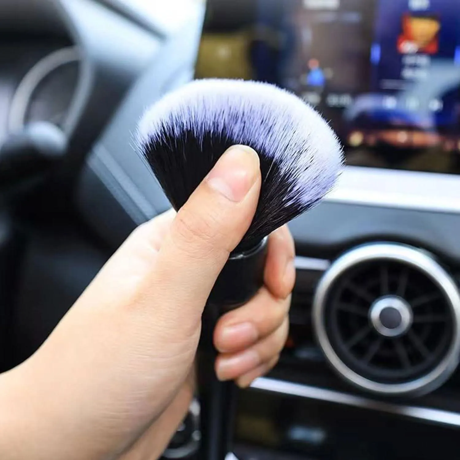 PCC UltraSoft Detailing Brush, Set of 2, Black