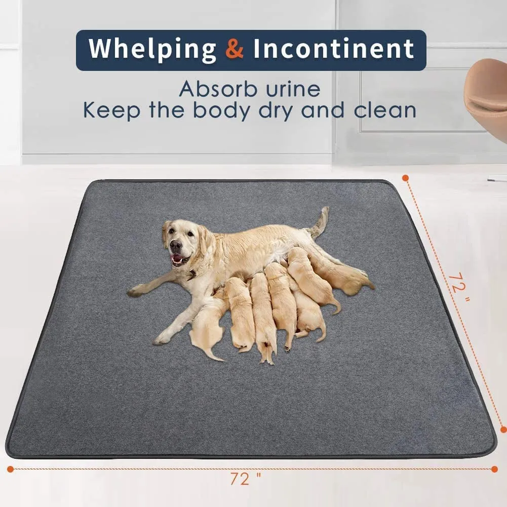 Pee Pads for Dogs, Extra Large Reusable Washable
