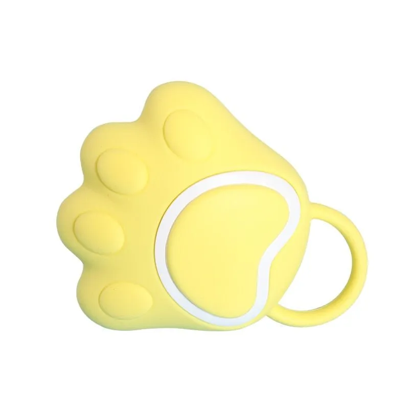 Pet Bath Brush With Shampoo Dispenser
