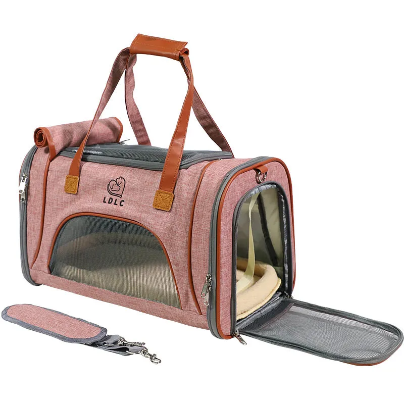 Pet Carrier Soft Sided Travel Carrier Bag