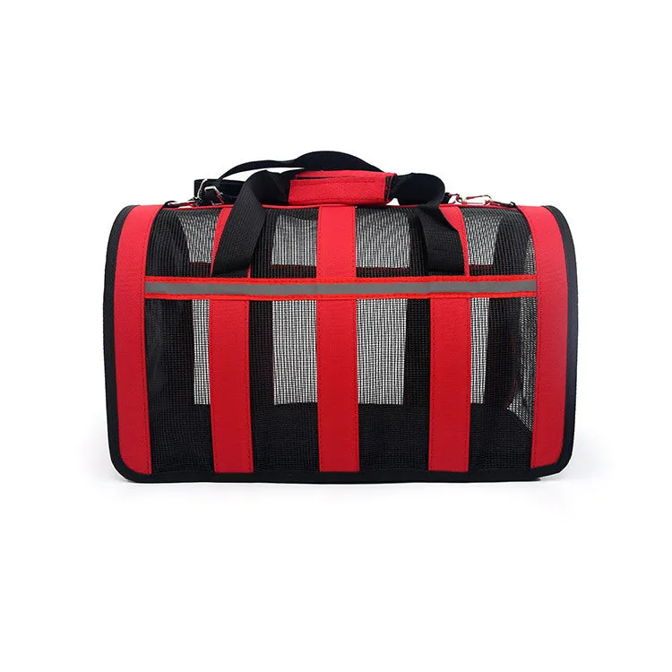 Pet Mesh Travel Portable Carrier Bag