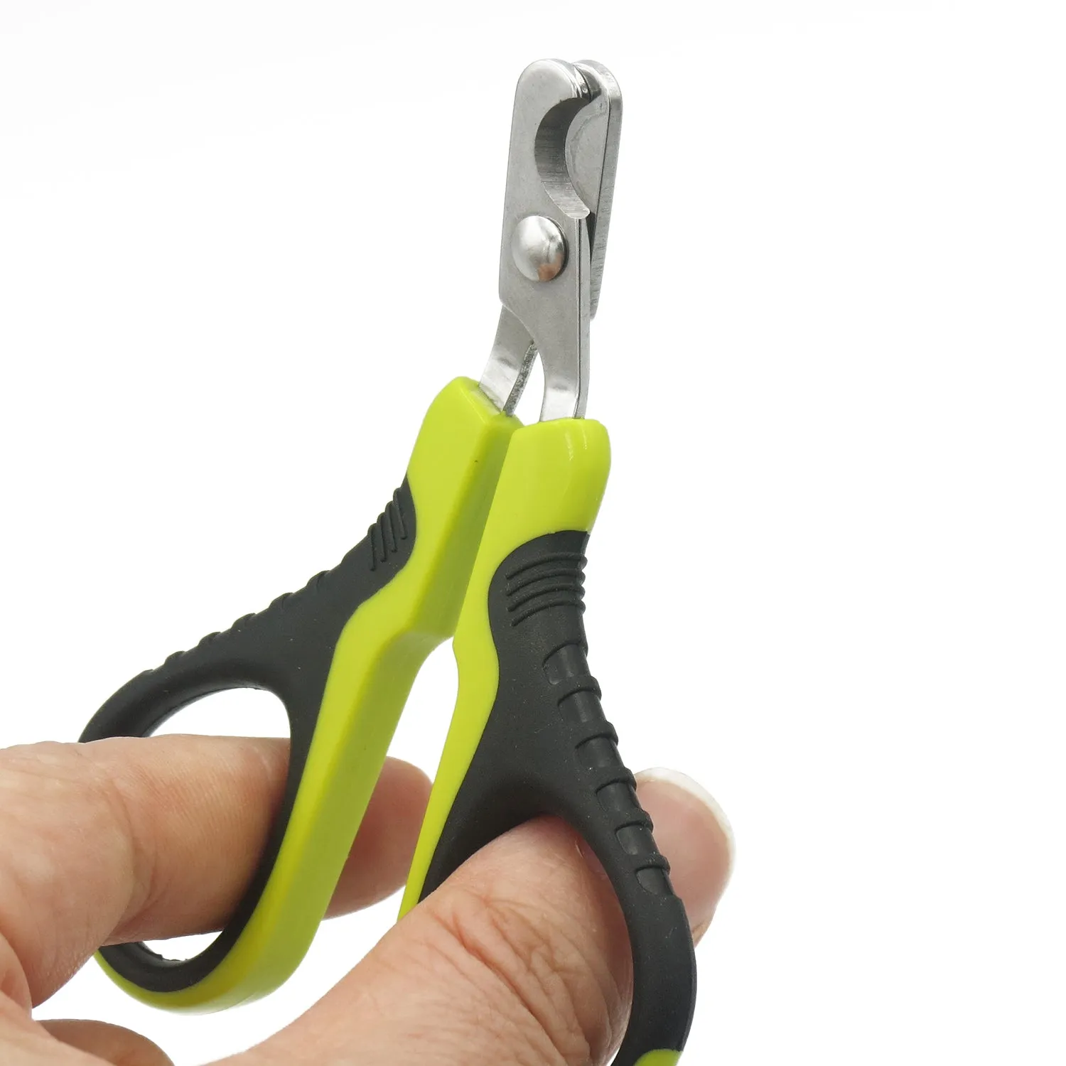 Pet Nail Clippers and Trimmer, Claw Care Nail Grinder, Professional Pet Nail Scissors Sharp Stainless Steel Blades, Suitable for Small Breed Animals - Dogs, Cats, Rabbits and Birds