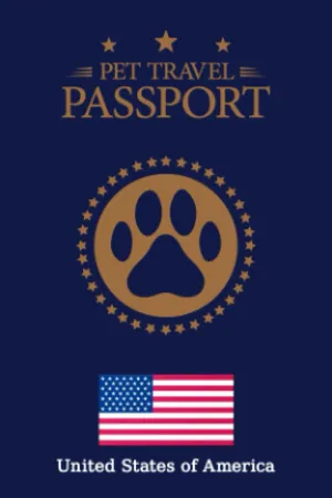 Pet Passport US & Medical Record, for Pet Health and Travel Size 4"x 6": normal USA passport size this Pet Health & Vaccine Track Journal Notebook, ... Record Book For Pet Lovers Dogs Puppies Paperback  April 18, 2022