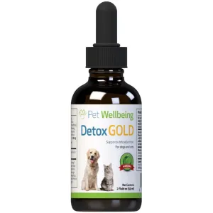 Pet Wellbeing Detox Gold for Dogs