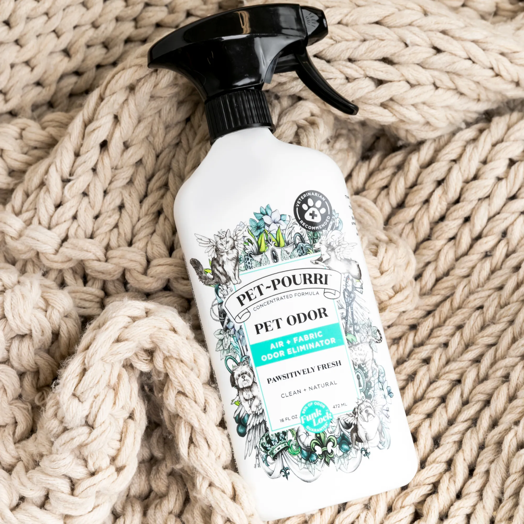 Pet~Pourri Pawsitively Fresh Air   Fabric Odor Eliminator