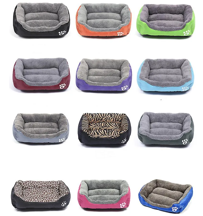 S 43*32cm black Pet cat, dog bed, soft and comfortable pet nest AZ21793