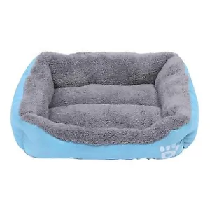 S 43*32cm blue Pet cat, dog bed, soft and comfortable pet nest AZ21795