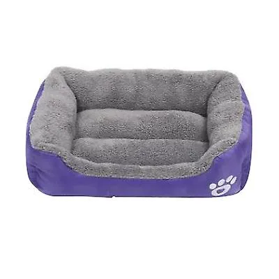 S 43*32cm blue Pet cat, dog bed, soft and comfortable pet nest AZ21795